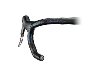 CICLOVATION Leather Touch Stuurlint  Gamma Zwart/Multi