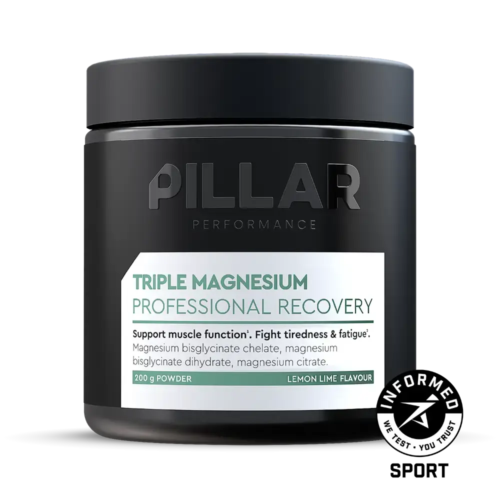 PILLAR Triple Magnesium Poeder Lemon Lime Pot 200g