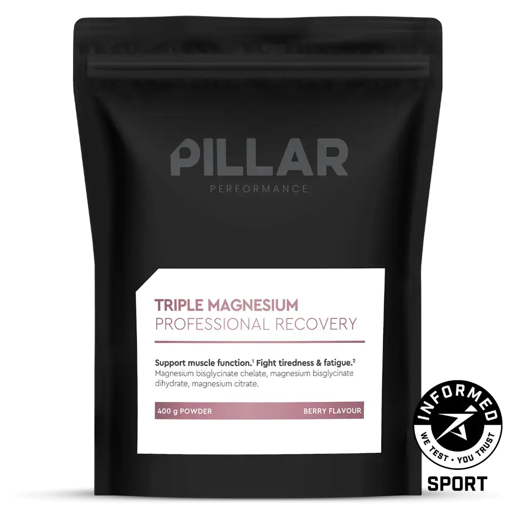 PILLAR Triple Magnesium Poeder Bessen Zak 400g