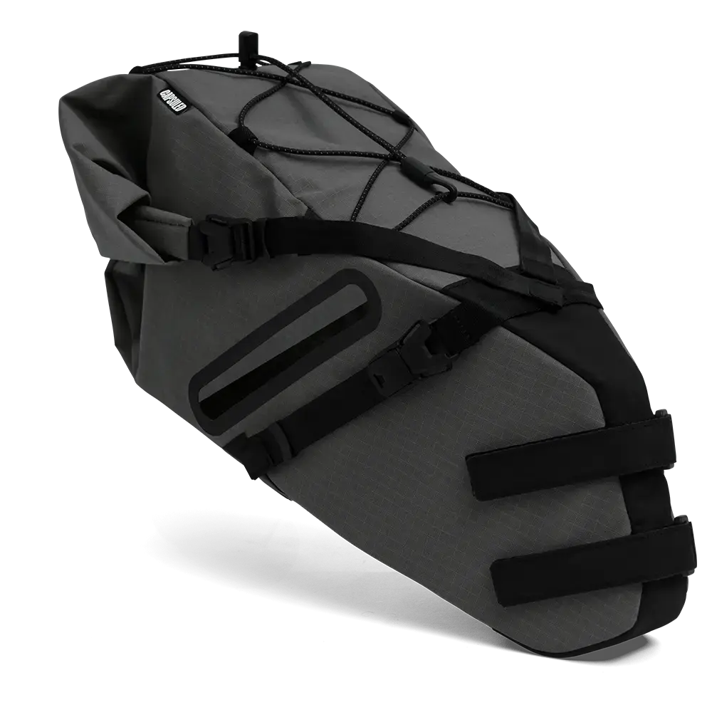 Capsuled Zadeltas 14L Grijs