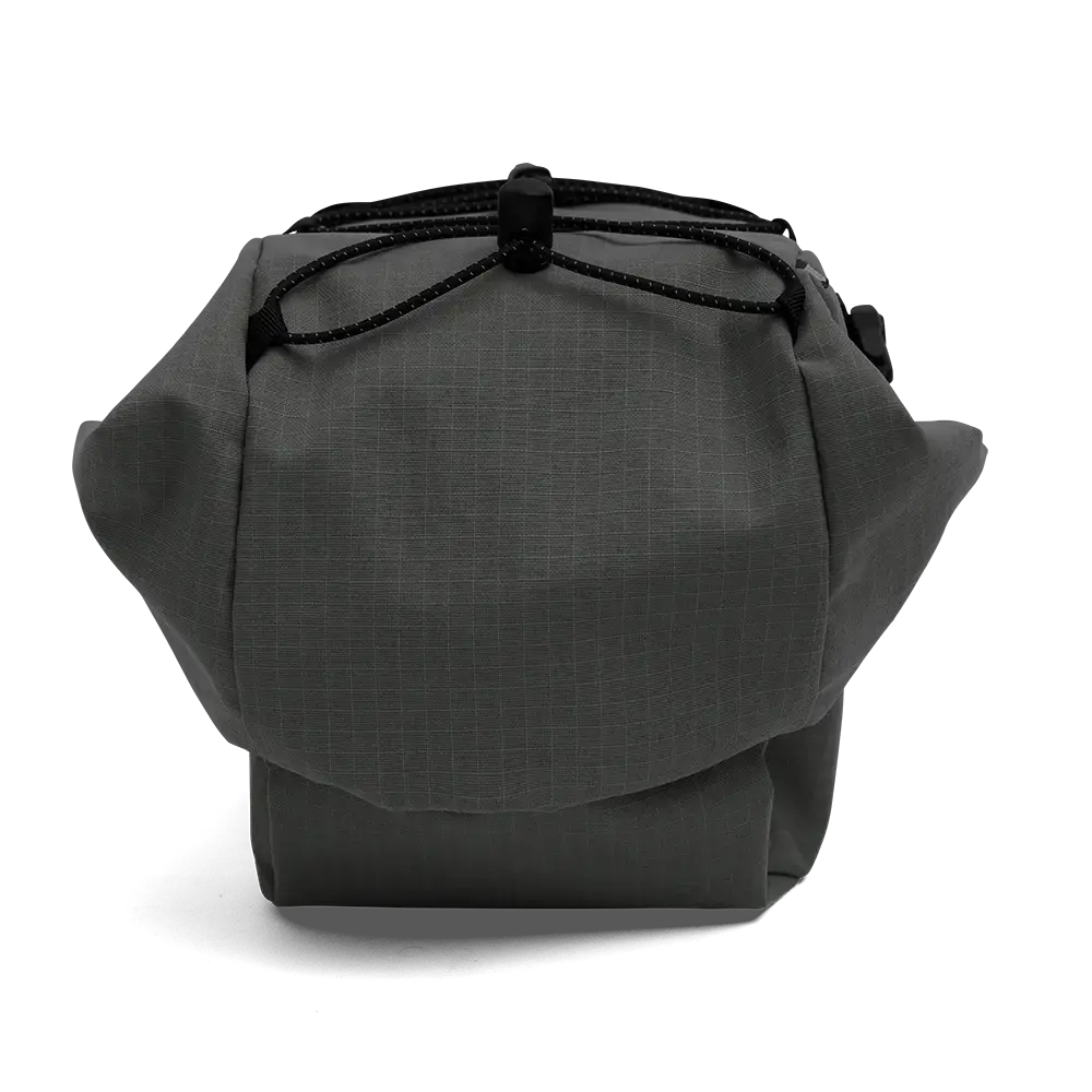 Capsuled Zadeltas 14L Grijs