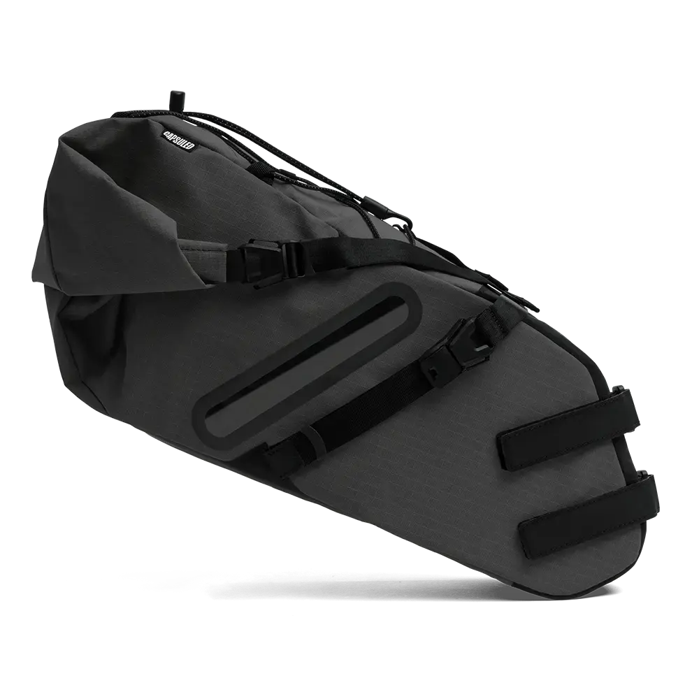Capsuled Zadeltas 14L Grijs