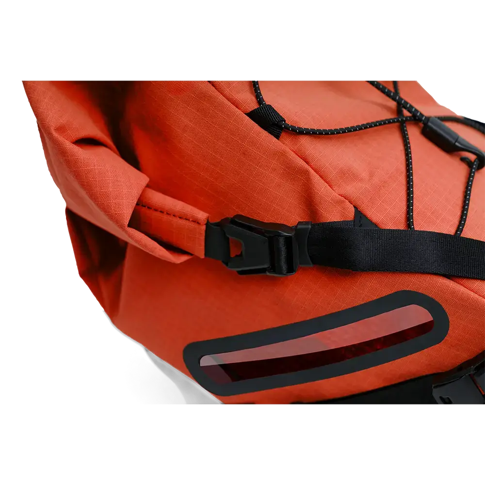 Capsuled Zadeltas 14L Oranje