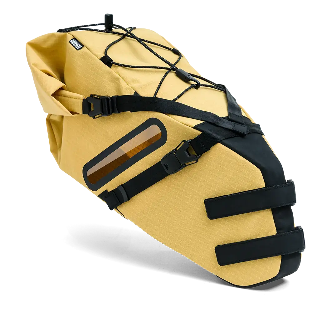 Capsuled Zadeltas 14L Geel