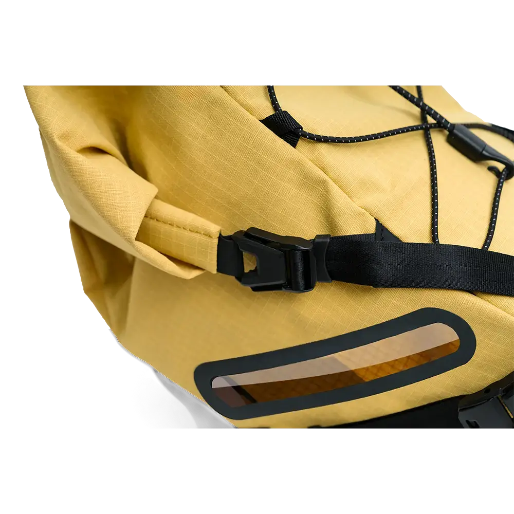 Capsuled Zadeltas 14L Geel