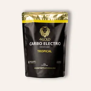 4GOLD Carbo Electro Sportdrank Tropical 500 gram