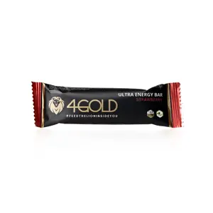 4GOLD Ultra Energy Sportrepen Aardbei 12 Stuks