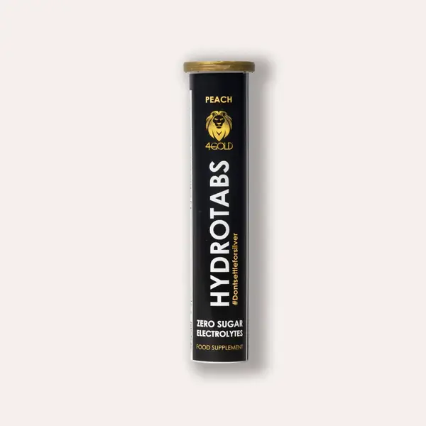 4GOLD Hydrotabs Sportdrank Perzik 6 x 20 tabs