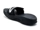VELOUS Hoya Verstelbare Slide Slippers Zwart/Wit