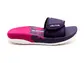 VELOUS Hoya Verstelbare Slide Slippers Paars/Roze/Wit