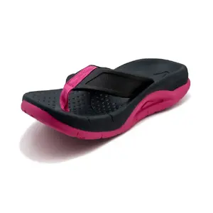 VELOUS Active Slippers Zwart/Roze