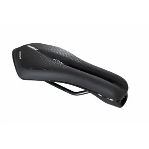 GeBioMized Stryde Soft Triathlon Fietszadel Ti Zwart/Wit