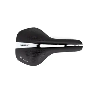 GeBioMized Area Cut Out 145 Soft Ti Fietszadel Zwart/Wit