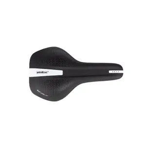 GeBioMized Area Channel 155 Soft Ti Fietszadel Zwart/Wit