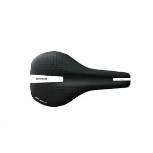 GeBioMized Sleak Channel 145 Normal Ti Fietszadel Zwart/Wit