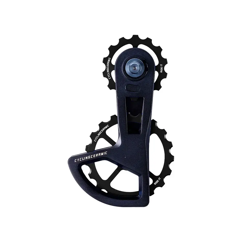 CyclingCeramic Oversized Derailleur Cage 2.0 Shimano 105 Zwart