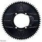 ALUGEAR Round Single 110 BCD 4b Shimano Asym. Road/Gravel Kettingblad 12 Speed