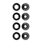 ALUGEAR 7mm/6.5mm Bladboutjes 4 Stuks