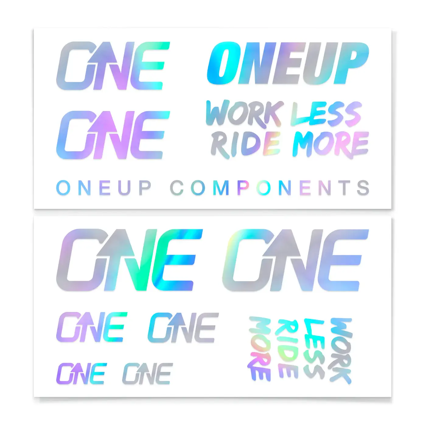 OneUp Components Stuur Decal Kit Oil Slick