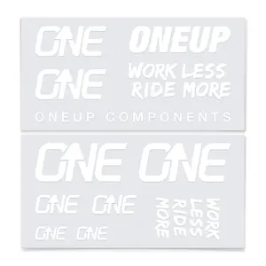 OneUp Components Stuur Decal Kit Wit