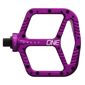 OneUp Components Aluminium Flat MTB Pedalen Paars