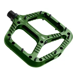 OneUp Components Wave Pedalen Flat Pedal Donkergroen