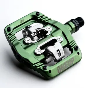 OneUp Components Clip SPD Pedalen Donkergroen