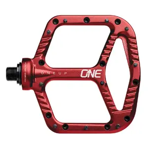 OneUp Components Aluminium Flat MTB Pedalen Rood