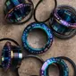 OneUp Components EDC Threaded Top Cap Oil Slick