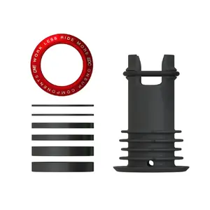 OneUp Components EDC Threaded Top Cap Rood