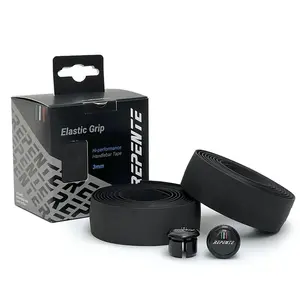 Repente Elastic Grip Stuurlint 3mm Zwart