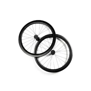 Speed One Carbon 50 Gravel Disc Wielset Zwart
