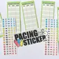 Pacing Sticker Stickerset 1 stuk