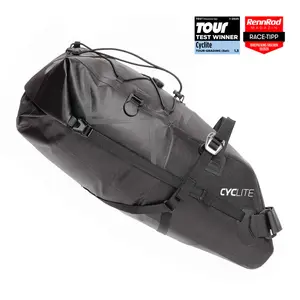 Cyclite Zadeltas 12.9L Donkergrijs