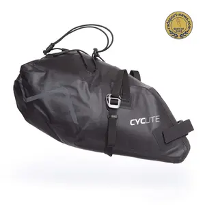 Cyclite Zadeltas Small 8L Donkergrijs