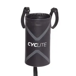 Cyclite Bidon Tasje 0.8L Donkerzwart
