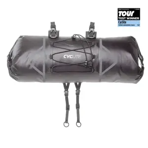 Cyclite Roll Stuurtas 12.6L Donkergrijs