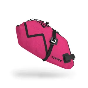 Cyclite Zadeltas Small 8L Roze