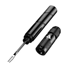 KOM Cycling Tubeless Tire Repair Gereedschap PRO met CO2 Pomp Zwart