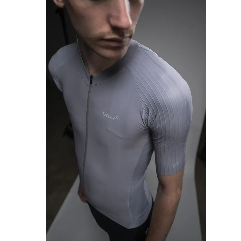PAVE9 ICON JERSEY SHORT SLEEVE TARMAC — 4