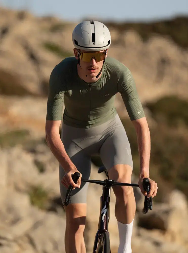 PAVE9 CAPSULE BIB SHORTS TARMAC — 7