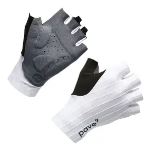PAVE9 Summer Aero Gloves White