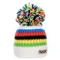 Big Bobble Hats UCI Regenboog Muts Wit