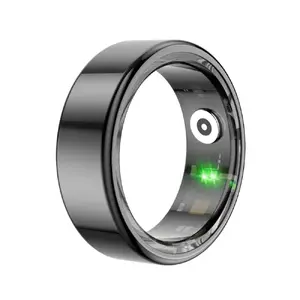 Volkano Ring series Smart Ring met Case Zwart