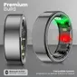 Volkano Ring series Smart Ring met Case Zwart