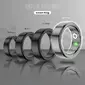 Volkano Ring series Smart Ring met Case Zwart