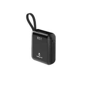 Volkano Solace Series 10.000 mAh Powerbank Zwart