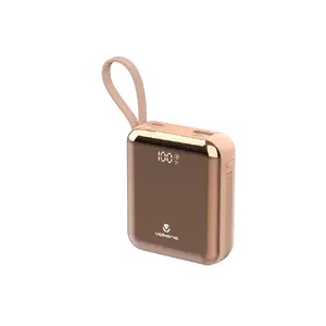 Volkano Solace Series 10.000 mAh Powerbank Roze/Rose Goud