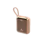 Volkano Solace Series 10.000 mAh Powerbank Roze/Rose Goud
