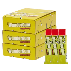 Wunderfood Energiegummy Aardbei (3x 10 stuks 60gr)